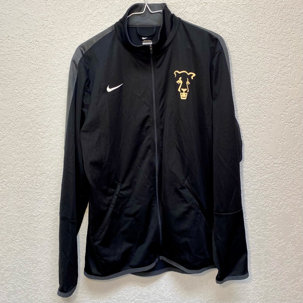 Nike UCCS Mountain Lions Epic Jacket Men’s M Black Training Top Colorado Springs
